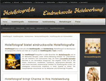 Tablet Screenshot of hotelfotograf.de