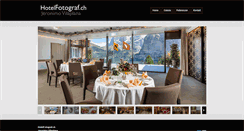 Desktop Screenshot of hotelfotograf.ch