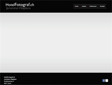 Tablet Screenshot of hotelfotograf.ch